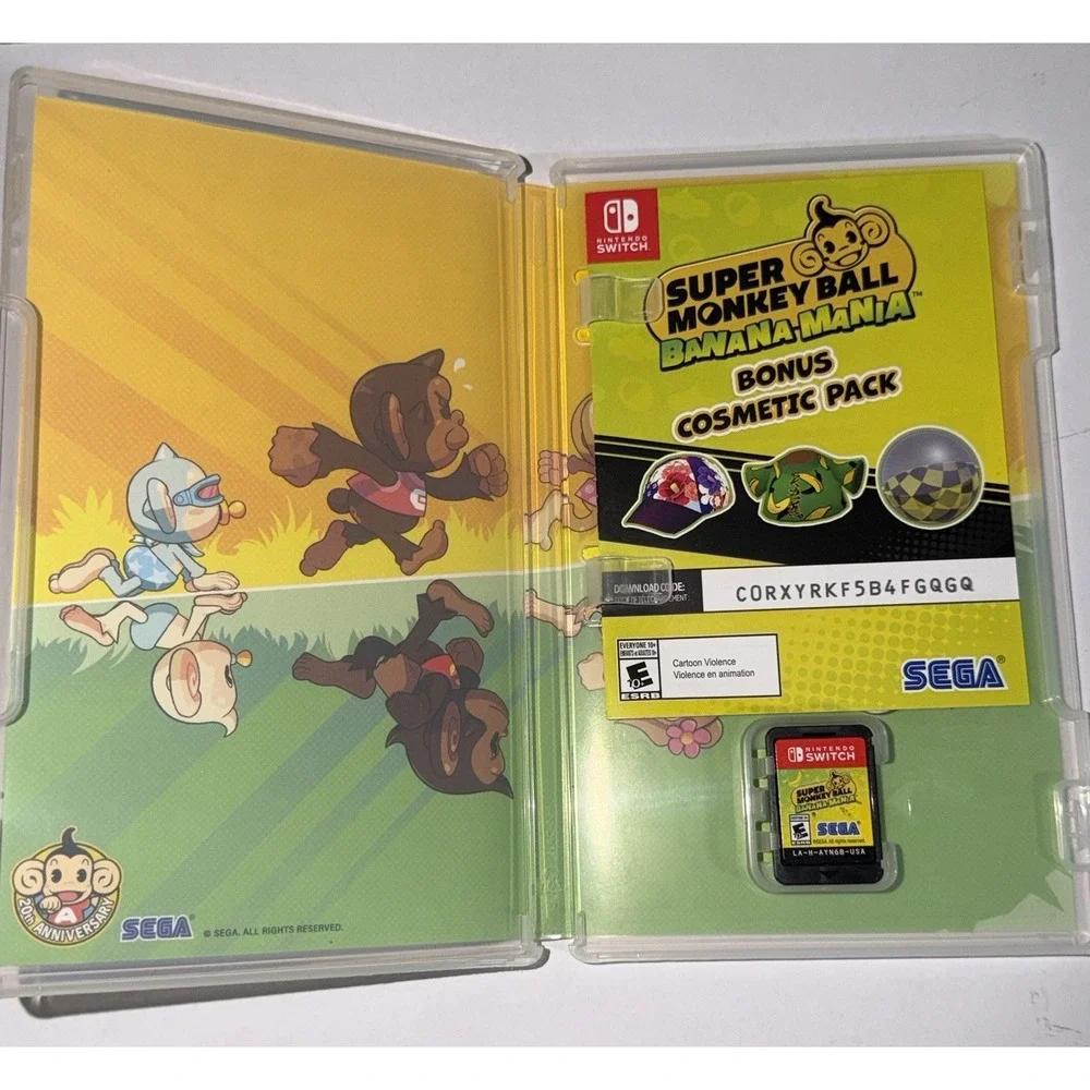 Super Monkey Ball Banana Mania ANNIVERSARY LAUNCH EDITION - Nintendo Switch